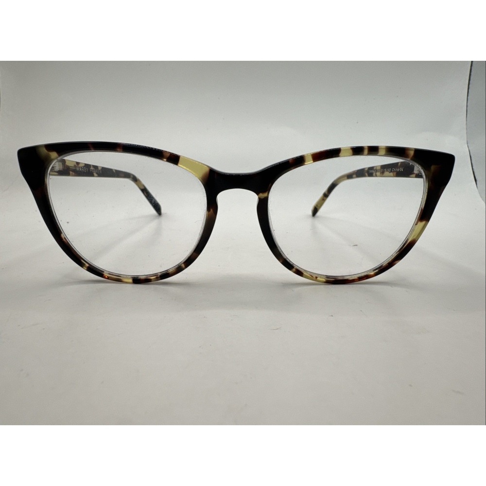 Warby Parker Eyeglasses‎ SHEA M 265  51-18-140 Brown Tortoise Cat Eye Frame - Picture 2 of 7